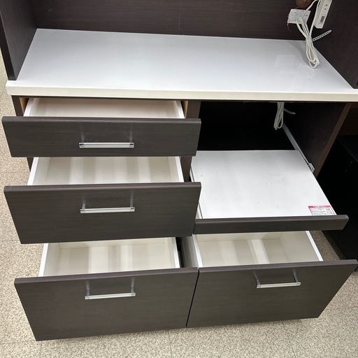 リユースのサカイ東金店 ベスト NITORI スライド扉レンジボード DBR