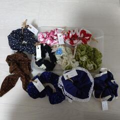 ハンドメイド　シュシュ