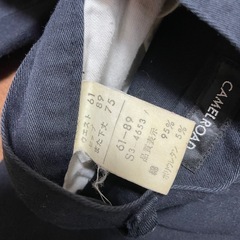 CAMELROAD ブラック ストレートデニム ウエスト61の画像