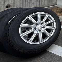 スタッドレスタイヤ・ホイル  225/60-17 ブリヂストン DM-V3 WedsJorkerの画像