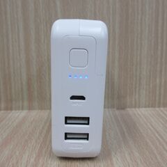 ( M-729 )モバイルバッテリーRAVPOWER RP-PB125 6700mAh ACアダプタ式 コンセント PSE認証 USB式充電器 中古 動作確認済みの画像