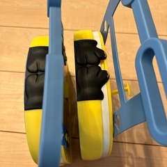 車用 テーブル ドリンクフォルダ付 ミニオン ドリンク&フードトレイ　の画像