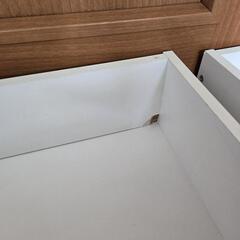 ニトリシングルベット下収納の画像