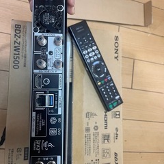 SONY BDZ-ZW1500 2017年製   の画像