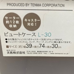 押入れ収納ケース 2個セットの画像