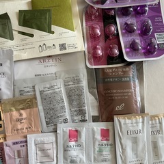 下地　ファンデ　化粧水　乳液　化粧品　試供品の画像