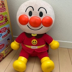 アンパンマンはじめてのおしゃべりデラックスぬいぬるみの画像