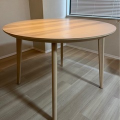 ⚠︎直接受け取引　IKEA 円形テーブル　丸テーブル　109cm 楽天市場】IKEA 丸テーブル（ダイニングテーブル｜テーブル