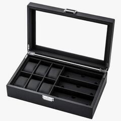 【無料】【新品】腕時計ケース　眼鏡ケース　収納ボックスの画像