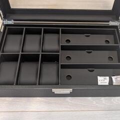 【無料】【新品】腕時計ケース　眼鏡ケース　収納ボックスの画像