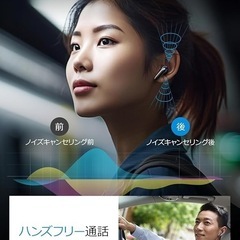 ✨新品✨【3g超軽量】ワイヤレスイヤホン 長時間連続再生 Hi-Fi音質 ゲーム 両耳の画像