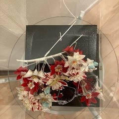 七五三　髪飾りの画像