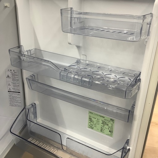大阪市送料無料‼️冷蔵庫 2020年製 AQUA クリーニング済 超美品 6ヶ月の動作保証付き】AQUAの3ドア冷蔵庫のご紹介です