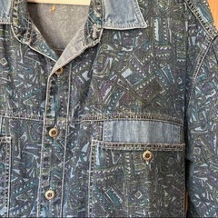 デニム長袖シャツ　沖縄古着屋で購入！の画像