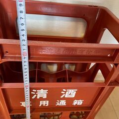 清酒専用通箱／一升瓶ケース　2個セットの画像