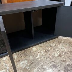 テレビ台 ローボード ダークブラウン  W1770×H418×D390mm 収納 札幌 東区 店頭引取歓迎の画像