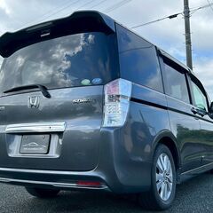 コミコミ🚘車検２年付！ディーラー整備！ナビ！TV！Bカメラ！フリップダウンモニター！両側パワスラドア！ETC！ステップワゴンスパーダ！12か月点検整備付！の画像