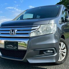 コミコミ🚘車検２年付！ディーラー整備！ナビ！TV！Bカメラ！フリップダウンモニター！両側パワスラドア！ETC！ステップワゴンスパーダ！12か月点検整備付！の画像