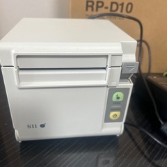 ⚠️超お買い得‼️超美品‼️セイコーインスツル｜Seiko Instruments  レシートプリンター（白） RP-D10-W27J2-B Airレジ対応商品のレシートプリンター（白） の画像