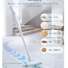 掃除機 コードレスハンディ超軽量 超強力吸引　ハンディークリーナー 水洗い可能の画像