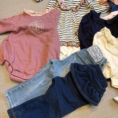 【取引者決定 】女の子　長袖　長ズボン　70cm〜80cmの画像