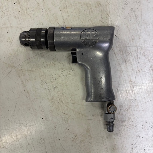 ドリル／エアードリル／エス・ピー・エアー／SPAIR／SP-1511／ピストル型ドリル／空圧工具／自動車整備／399