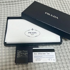 プラダ 長財布 サフィアーノの画像