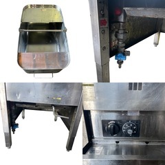 タニコー 1槽 業務用 ガスフライヤー TGFL-45C LPガス 厨房機器の画像