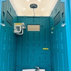 仮設　手洗いの画像
