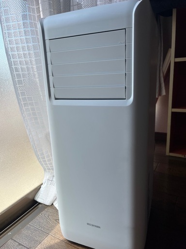 ○アイリスオーヤマ ポータブルクーラー IPA-2203G 動作確認済 Amazon | IPA-2203G(ホワイト) ポータブルクーラー 2.2kW 冷房