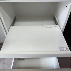 【美品】キッチンボード　白の画像
