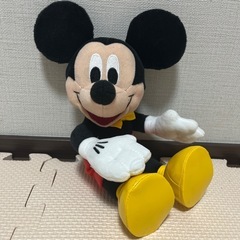 Disney★ミッキーマウス・ぬいぐるみ・NTT・DENPO(ラブリー)・美品の画像