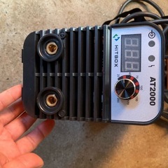 使用一度のみ　HITBOX AT2000インバーター溶接機　説明書のみ紛失　WEBに多くの情報ありの画像