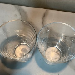 ロ 2508-143 イッタラ カルティオ ハイボールグラス 2客 バラ売り不可 キズ 汚れありの画像
