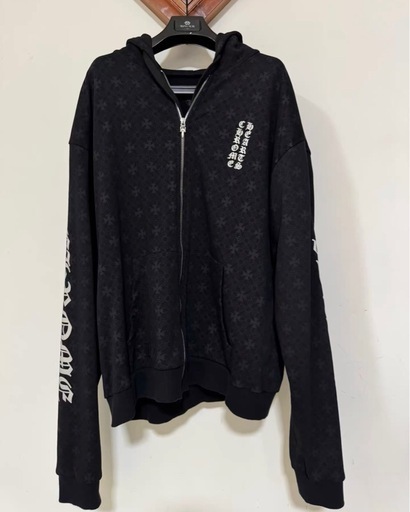 Chrome Hearts クロムハーツ  総柄 アームロゴ / トップス XL ブラック メンズ