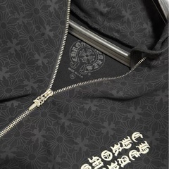 Chrome Hearts クロムハーツ  総柄 アームロゴ / トップス XL ブラック メンズの画像