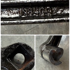 No1 クランクハンドル エンジン 始動 発動機 耕運機 ディーゼル ハンドル 部品 パーツ 予備 メーカー不明の画像