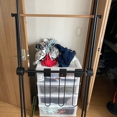 物干し、室内干しの画像