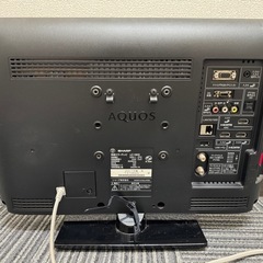 決まりました！【差し上げます】シャープ　液晶テレビの画像