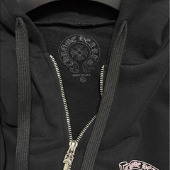 Chrome Hearts x DEADLY DOLL アルファベット柄プリントジップ長袖ブルゾンジャケットの画像