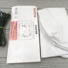 コンパクト電動ミシン TOYOTA CM1型 2011年製 PEM1200 コンパクトミシン 裁縫 家庭用 ソーイング 西岡店の画像