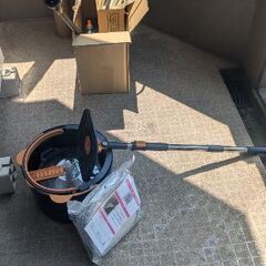 高圧洗浄機バケツの水使用可の画像