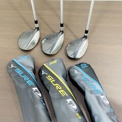 MIZUNO/SURE DD 2.0/ユーティリティ/5MI/315/519/ゴルフクラブ 3本セット/ミズノ/EXSARシャフト/フレックスR/E0ET0103の画像