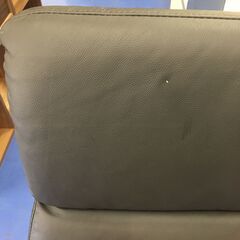 ★リユースのサカイ横浜南店★YM1341  二人掛けソファ ダークブラウン W188×D75×H93 クリーニング済みの画像