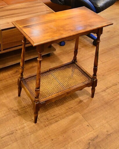 カリモク コロニアル サイドテーブル 電話台 TEL台 FAX台 ※i4