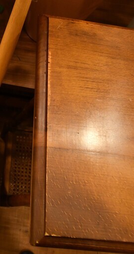 ○近郊格安配送(^^♪○カリモク コロニアル サイドテーブル 中古品