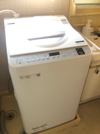 SHARP シャープ 電気洗濯乾燥機 ES-TX5E-S 2021年製 動作確認済