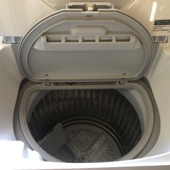 SHARP シャープ 電気洗濯乾燥機 ES-TX5E-S 2021年製 動作確認済 の画像