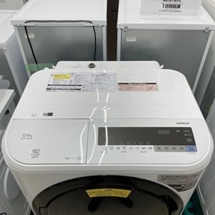日立 BD-NV120CE6 12kg ドラム式洗濯機 温水洗浄 自動洗濯槽掃除 ふろ水ポンプ インバータ ヒーター乾燥の画像