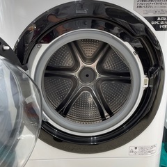 日立 BD-NV120CE6 12kg ドラム式洗濯機 温水洗浄 自動洗濯槽掃除 ふろ水ポンプ インバータ ヒーター乾燥の画像